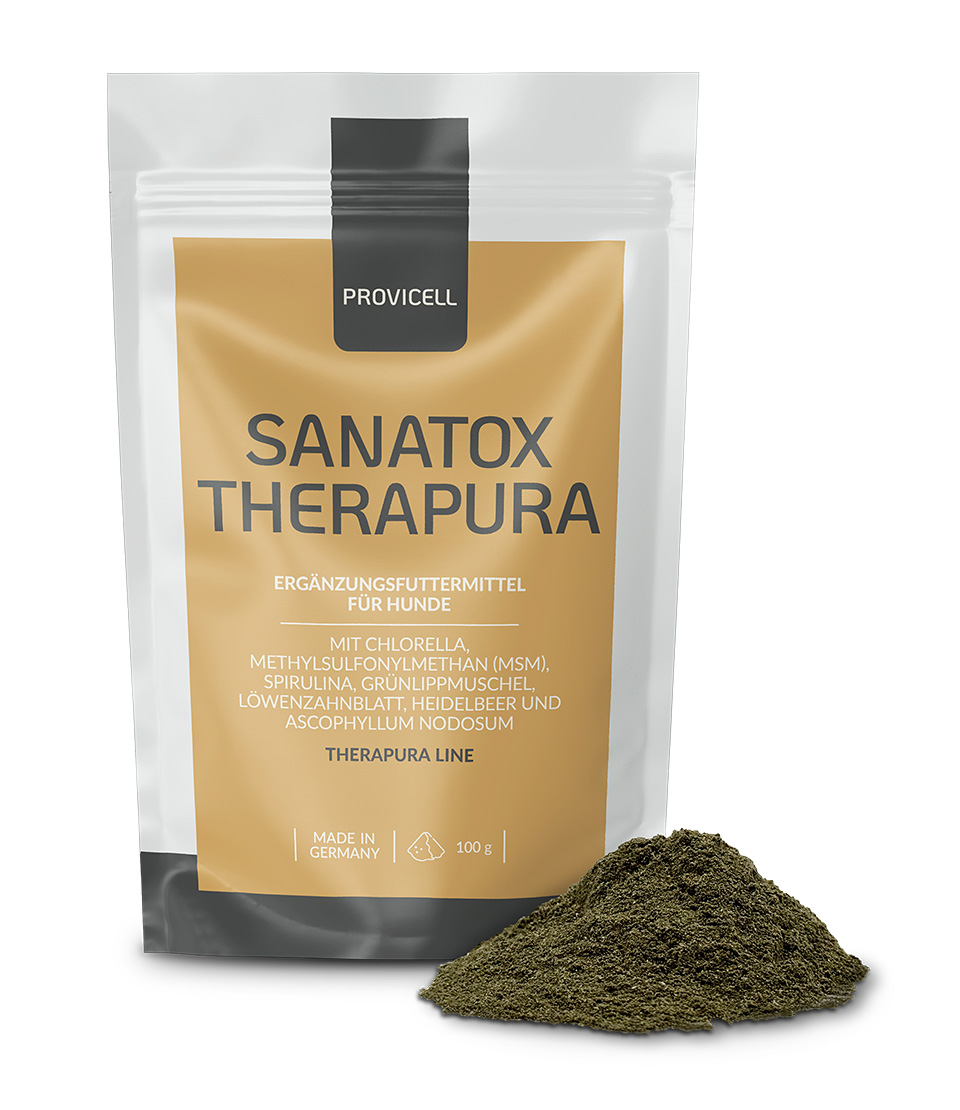 Sanatox Therapura mit Pulver