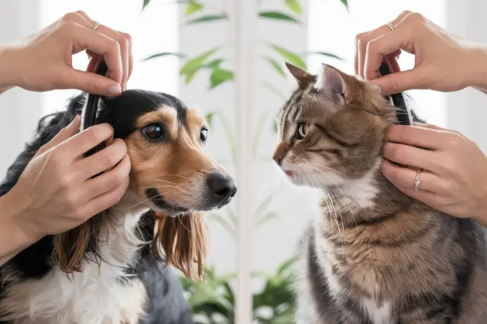 Fellwechsel bei Hund und Katze​