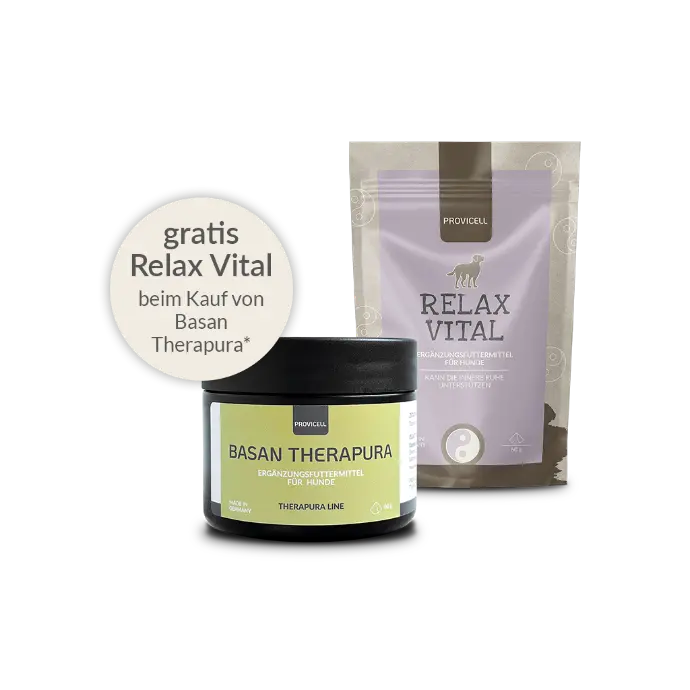 Kaufe Basan Therapura, erhalte ein Relax Vital gratis dazu.