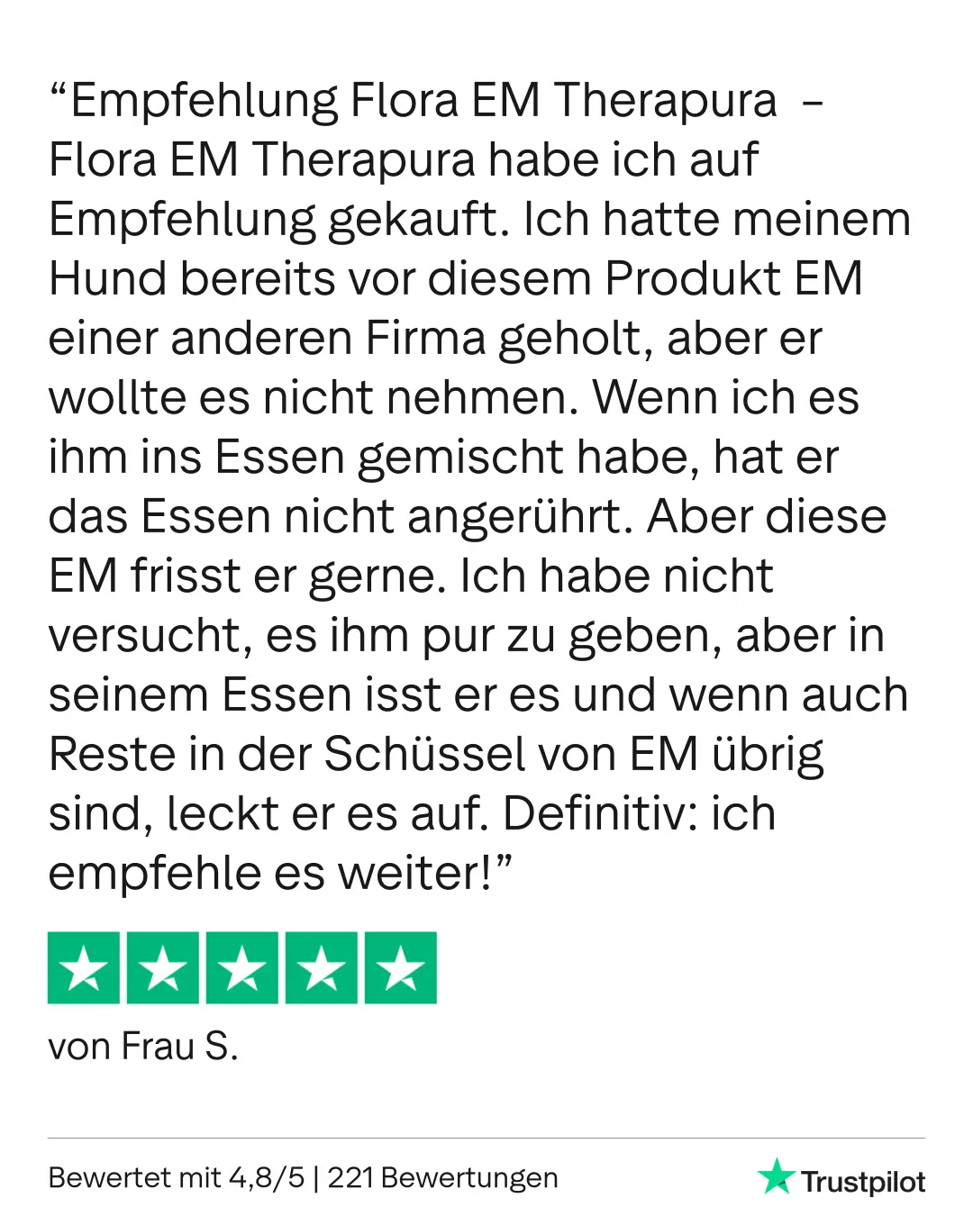 Bewertung Trustpilot